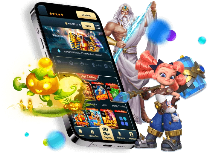 Hình ảnh giao diện đăng ký và nạp tiền tại 68GB trên di động
